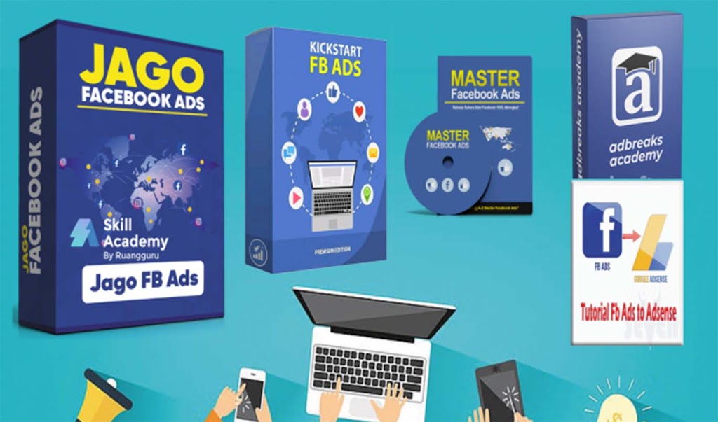 Jual 5 Video Premium Cara Ngiklan Gila FB Ads Skill Academy | Omset MELEDAK! Untuk $1